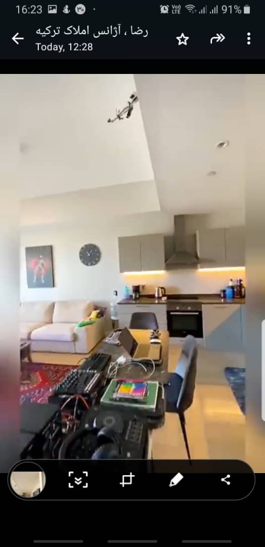 استانبول ،۶۸ متر آپارتمان ، یک خواب ، ویو عالی