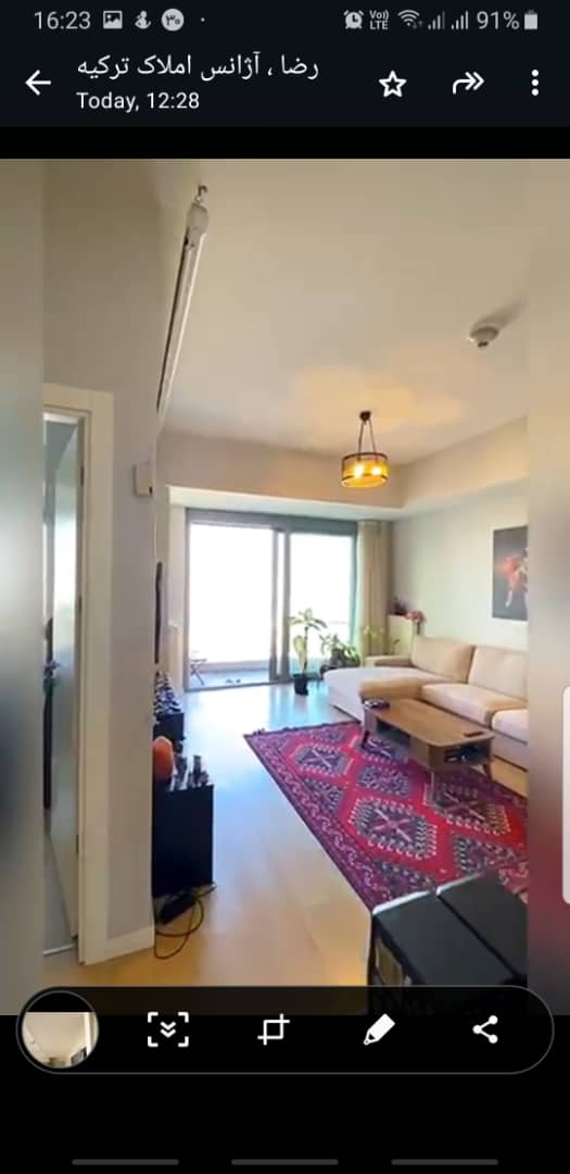 استانبول ،۶۸ متر آپارتمان ، یک خواب ، ویو عالی