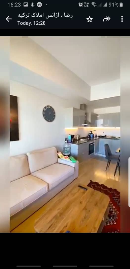 استانبول ،۶۸ متر آپارتمان ، یک خواب ، ویو عالی