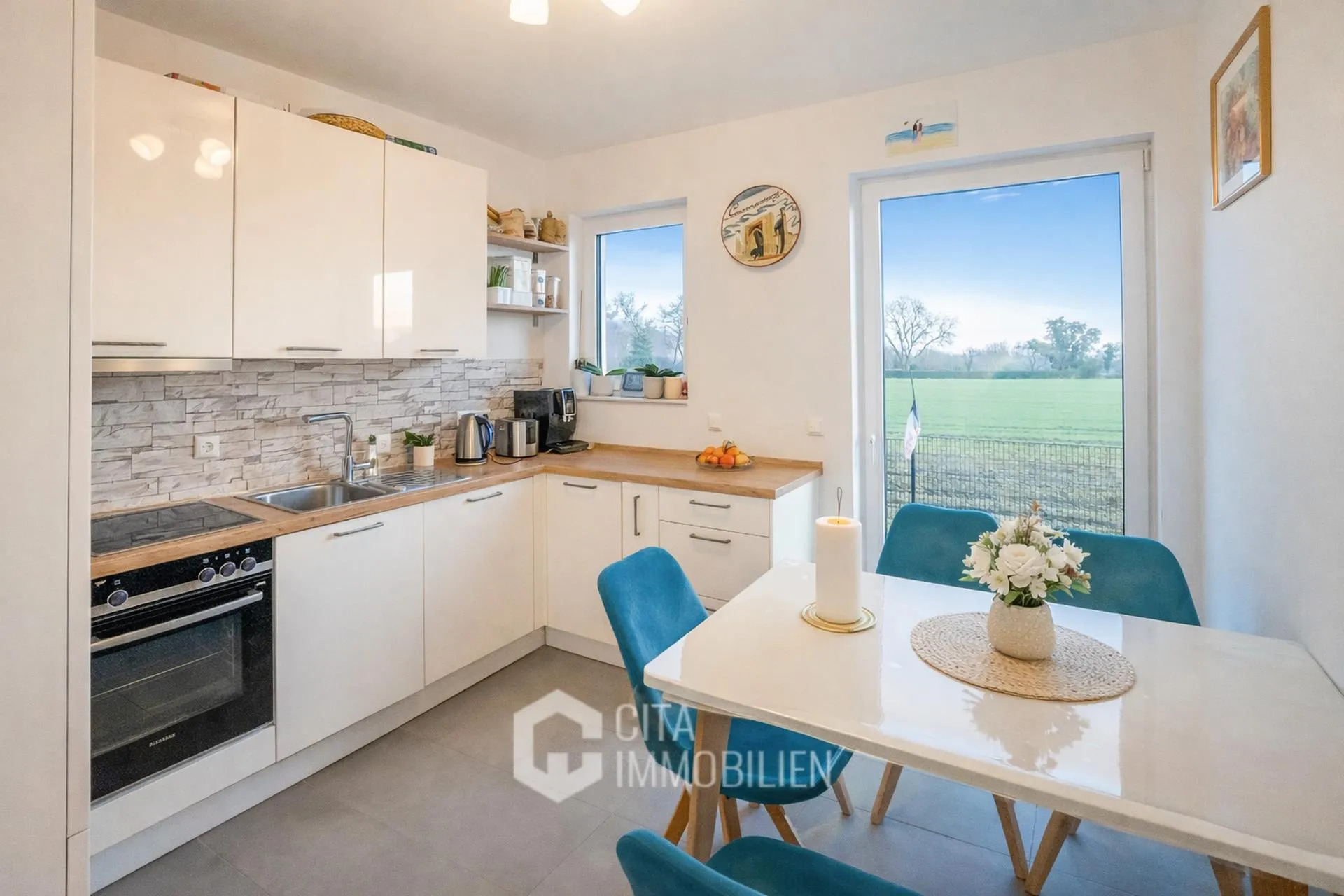 آپارتمان مدرن ۴ خوابه با باغچه در فرانکفورت آم ماین – با قیمت ۶۲۰٬۰۰۰ یورو و استاندارد انرژی بالا